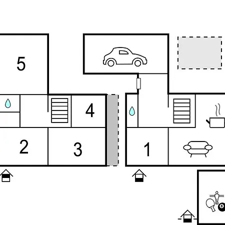 Semesterbostad 5 Bedroom Awesome In